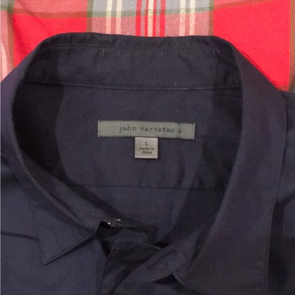 John Varvatos Midnight Dress Shirt Designer Line - Picture 6 of 6